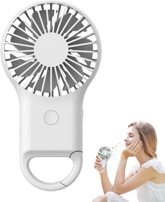 Akkubetriebener Handventilator，farbenfroher Led-taschenventilator，leistungsstarker Kühler Für Frauen