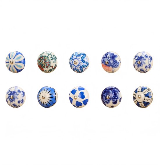 10 Keramikgriffe，4,1 Cm，geeignet Für Stärken Bis Zu 3 Cm，griffe/schrankgriffe，ideal Für Schubladen，kleiderschränke Und Schminktische