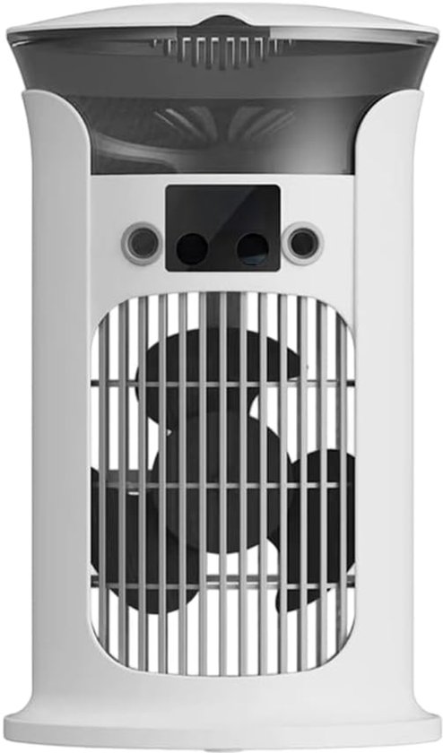 Tragbare Klimaanlage，880-ml-luftkühler，4-in-1-mini-klimaanlage Mit 3 Geschwindigkeitsstufen，leiser Turmventilator，weiß [energieklasse A]