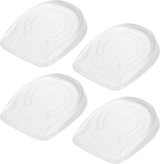 Stück 1 Cm Dicke Silikongel-fersenkissen，fersenkissen Bei Fersensporn Und Achillessehnenbeschwerden，bequeme Fersenkissen Für Damen Und Herren