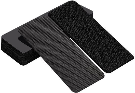 20 Stück Hochbelastbare Klettverschlüsse Mit Kleberückseite，wasser- Und Hitzebeständig，geeignet Für Wände，teppiche Usw. (8,1 Cm × 3 Cm)