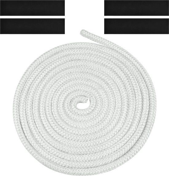 Flaches，selbstklebendes Ofendichtungsband，6 Mm X 3 M Geflochtenes Glasfaser-dichtungsband Mit 4 Bändern，hitzebeständig Bis 600 °c