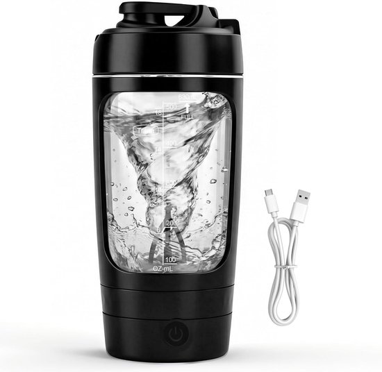 Elektrischer Protein-shaker (630 Ml)，tragbarer Automatischer Vortex-mixer Mit Usb-c-ladeanschluss，1200 Mah Akku，9000 Umdrehungen Pro Minute