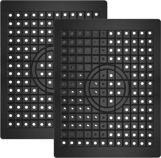 Gummimatte Für Waschbecken, 2 Stück, 31,5 X 26,2 Cm, Schützt Waschbecken Und Geschirr