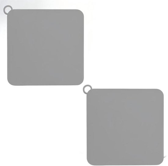 Abflussmatte，2er-pack，silikon-abflussstopfen，geruchsdichter Abflussstopfen，geruchsblockierende Hilfe，universell Passend，xl: 20 X 20 Cm