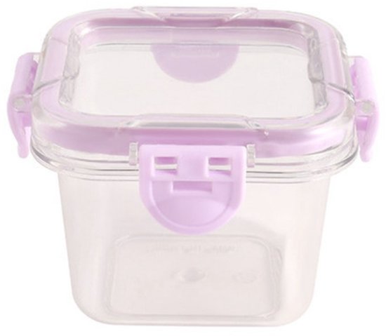 Lebensmittelaufbewahrungsbehälter，2er-pack，200 Ml，10 X 10 X 6,5 Cm，lunchboxen / Aufbewahrungsbehälter / Lebensmittelbehälter