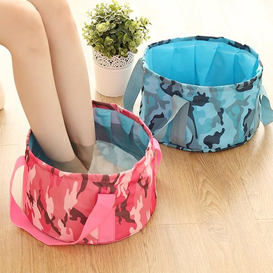 Tragbares, Faltbares Fußbad – 2-teilig – 30 X 19 Cm