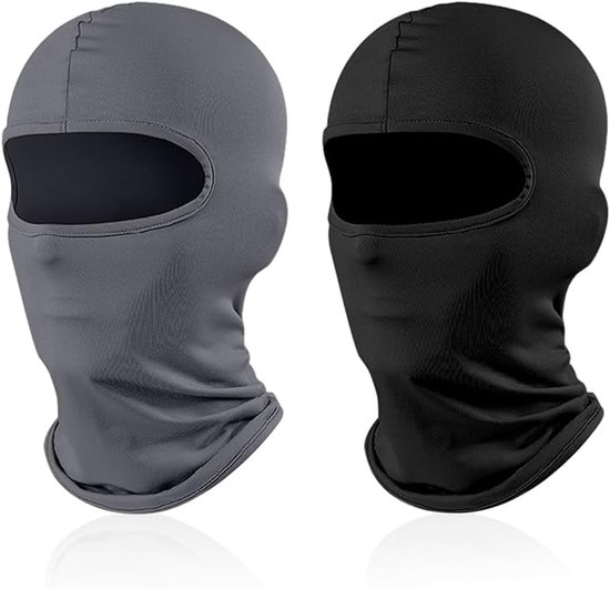 2-teiliges Set: Reitmaske, Sportmaske, Skimaske, Sonnenschutzmaske, Luftdichte Maske, Elastische Und Weiche Maske