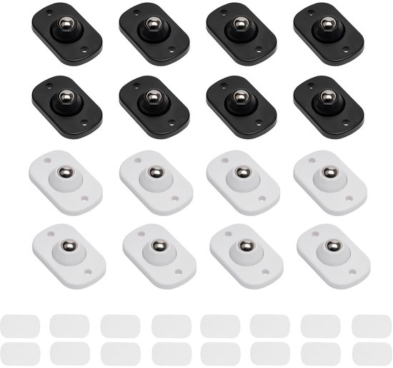16 Kugelrollen Für Küchengeräte，selbstklebende Minirollen，kugelrollen Für Möbel，um 360° Drehbare，selbstklebende Rollen Für Kaffeemaschinen