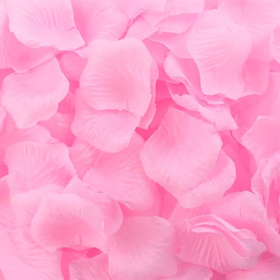 1000 Künstliche Rosenblätter, Romantische Nacht, Verlobung, Party, Hochzeit, Blumendekoration Für Veranstaltungen, Großpackung (hellrosa)