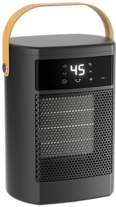1500-w-ptc-heizelement – 3 Heizstufen, 70°-oszillation, Eco-modus, Tragbar Und Leise