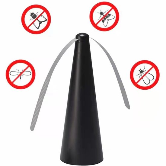 2-teiliger Fliegenabwehrventilator，tragbarer Tischventilator，anti-fliegen-ventilator Für Drinnen Und Draußen