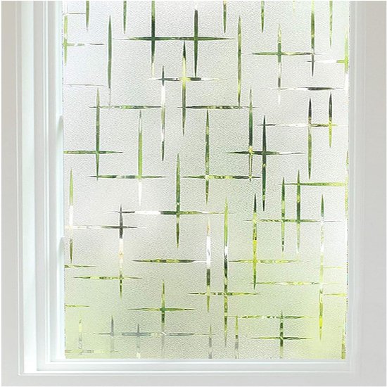 Fensterfolie，45 Cm X 200 Cm，sicht- Und Lichtundurchlässige Fensterfolie，lichtdurchlässiger，blickdichter Fensteraufkleber