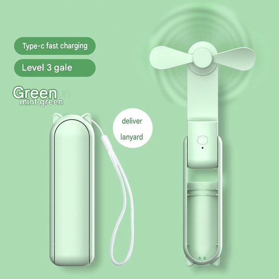 Tragbarer Mini-ventilator，119 X 35 X 37 Mm