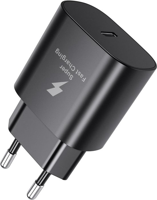 25-w-usb-c-ladegerät, Usb-c-stecker, Pd 3.0-netzteil, Universelles Usb-c-schnellladegerät.