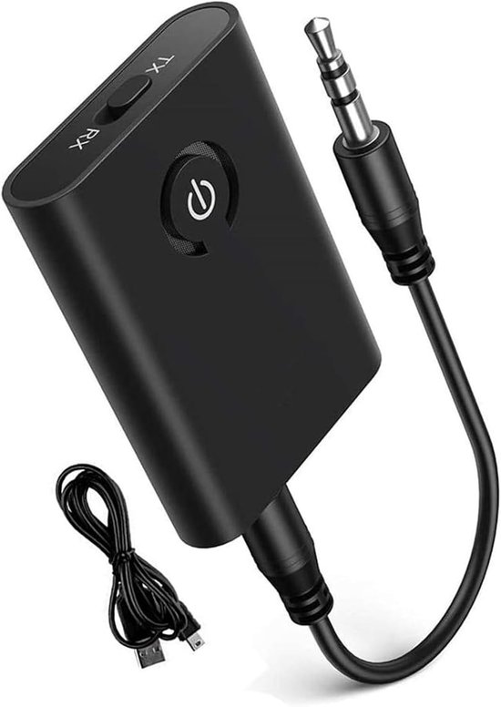 Bluetooth 5.0-transmitter，2-in-1-bluetooth-adapter，sender Und Empfänger，3,5-mm-stereoausgang，aptx-bluetooth-audioadapter