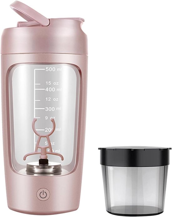 Elektrischer Shakerbecher – 650 Ml – Rosa