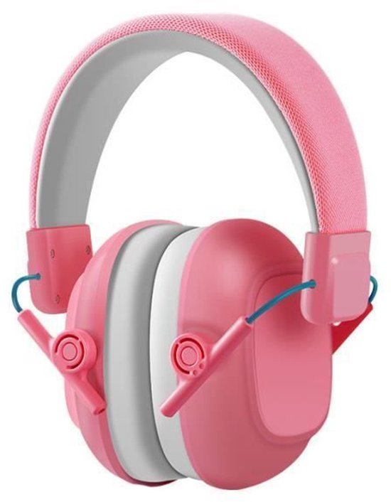 Geräuschunterdrückende Kopfhörer，verstellbare Geräuschunterdrückende Kopfhörer Für Kinder (geeignet Für Kinder Unter 16 Jahren)，rosa