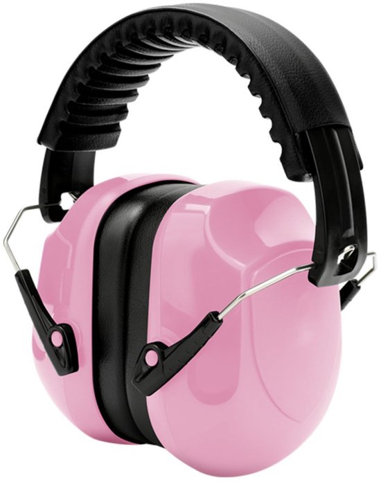 Verstellbarer，geräuschdämpfender Gehörschutz，34 Db，geräuschdämpfende Kopfhörer，geräuschreduzierender Gehörschutz，rosa