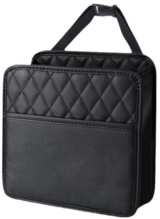 Auto-rücksitz-organizer – Hängender Auto-rücksitz-organizer – Geeignet Für Kinder Und Erwachsene – 25,5 X 25 X 9 Cm – Schwarz