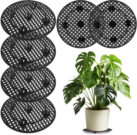 Mttproducts，6 Stück，30 Cm，kunststoff，für Den Innen- Und Außenbereich Geeignet，schwarz