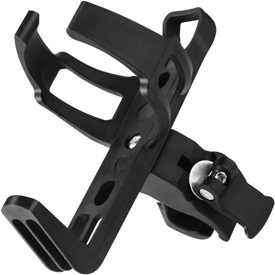 Universeller Fahrradbecherhalter – 360 Grad Drehbar – Schwarz