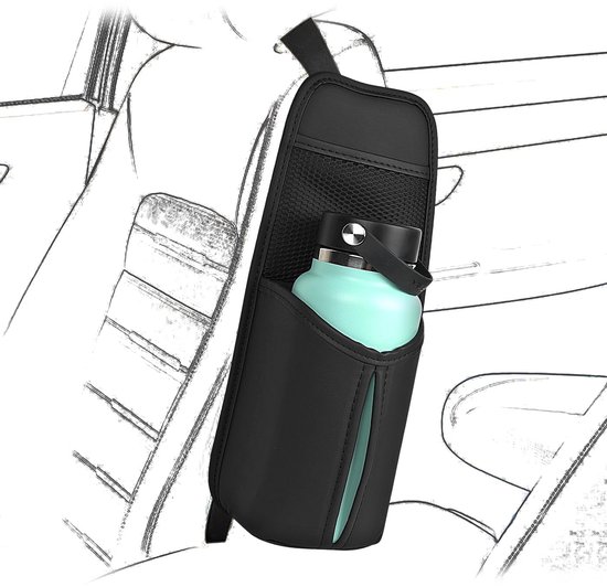 Dailygoody，aufbewahrungstasche Für Große Flaschen，schwarz，passend Für Owala-flaschen，ideal Für Unterwegs