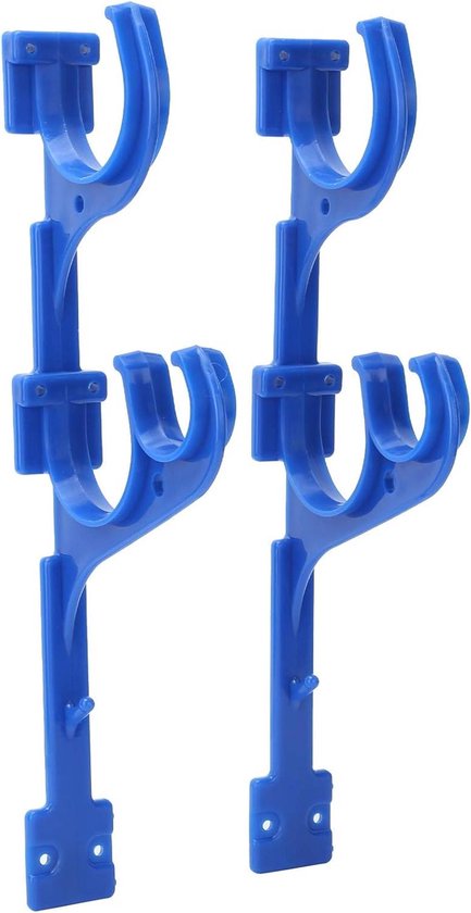 Poolaufhänger – Gartenhaken – Werkzeugorganizer – Robustes Abs-material – 31 Cm – Schwarz