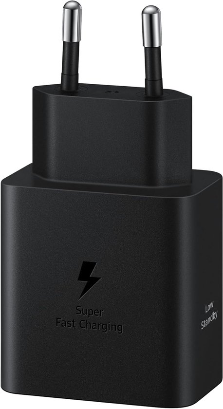 Usb-c-ladegerät, 45 W, Ultraschnelles Netzteil, Usb-c-auf-usb-adapter, Kabellos, Schwarz
