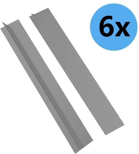 Silikon-dichtungsstreifen，6er-pack，abdeckung Für Arbeitsplatten，76 Cm，schwarz