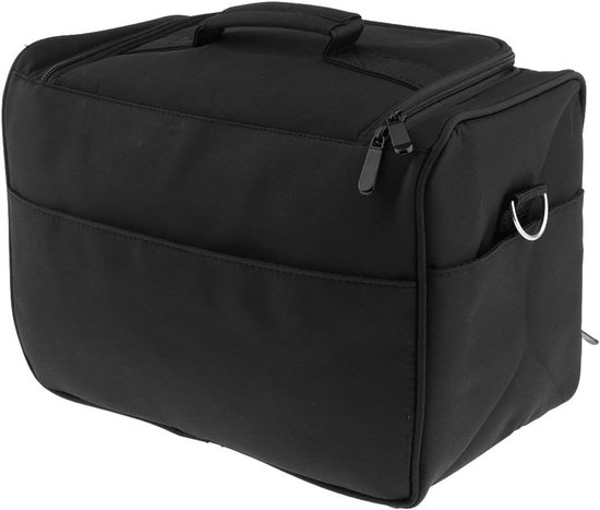 Aufbewahrungstasche Für Lockenstab, Friseurtasche, Reise-kosmetiktasche, 1-teiliges Set – Schwarz