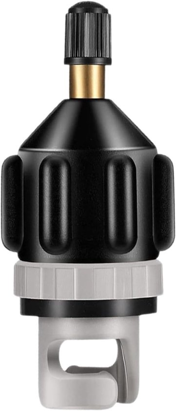 Multifunktionaler Sup-pumpenadapter, Luftventilkonverter Für Paddleboards, Kajaks Und Schlauchboote – Schwarz