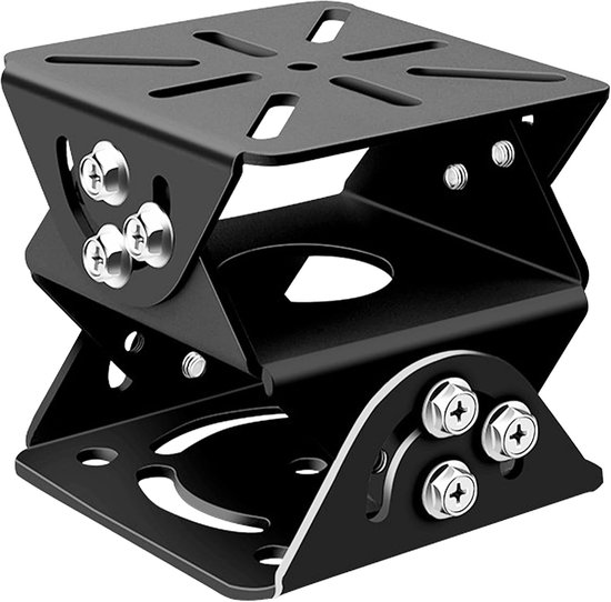 Kamerahalterung – Montagehalterung – Sicherheitsbefestigung – 3-achsen Verstellbar – 10 X 10 X 10 Cm – Schwarz
