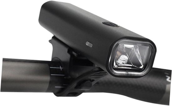 Led-fahrradscheinwerfer – Usb-fahrradlicht – Sichereres Radfahren – 400 Lumen – 12 X 5 X 4 Cm – Schwarz