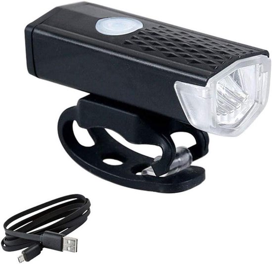 Fahrradlicht – Sicherheitsrücklicht – Sichereres Radfahren – Absolut Wasserdicht – 300 Lumen – Schwarz