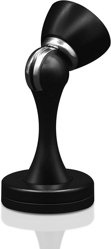 Magnetischer Türstopper Aus Edelstahl, Schwarz – Für Wand Und Boden – Für Den Außenbereich – Hält Die Tür Offen 1