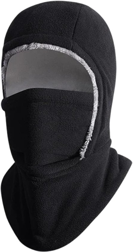 Balakraff，winddicht Und Warm，kann Als Gesichtsmaske，dicke Winterkapuze，nackenschutz Und Ohrenschutz Verwendet Werden，schwarz