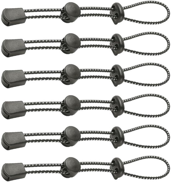 Schneesteigeisen，rutschfeste Sohlen，6-teiliges Elastisches Kordelsystem，verstellbare Befestigungskordeln Für Wanderstöcke，schwarz