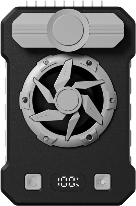 3-in-1-ventilator: Tragbarer Gürtelventilator, Nackenventilator, 25 Stunden Laufzeit, Netzbetrieb, Schwarz, 8359122mm