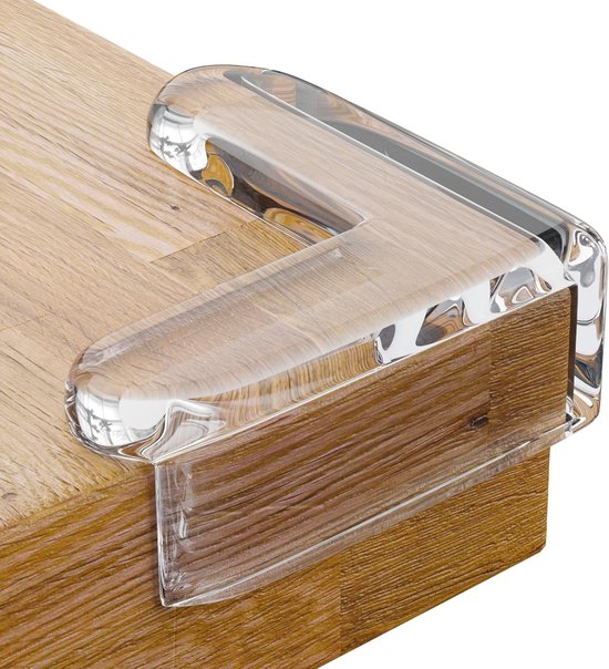 Eckenschützer Für Tische – L-förmig – 18 Stück – Transparent