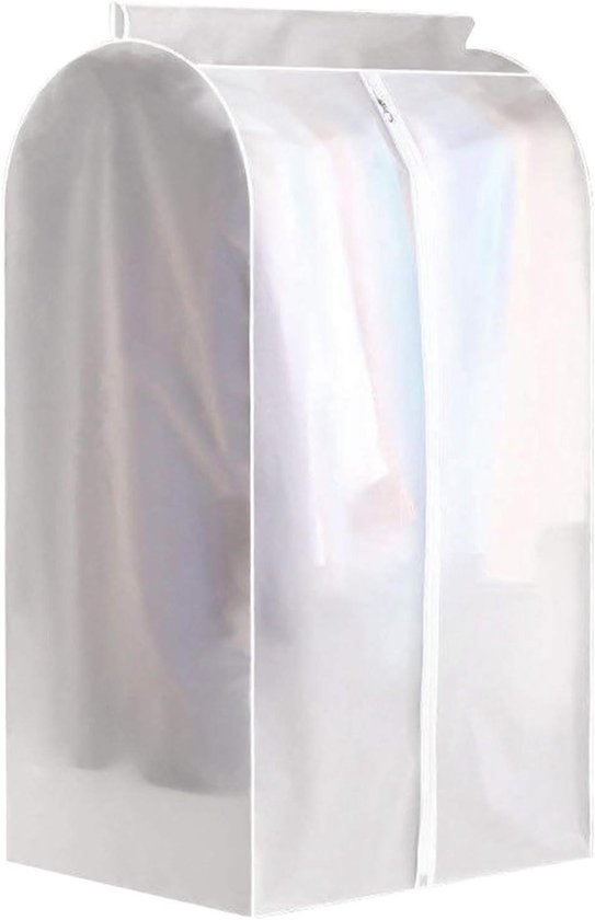 Schutzhülle Für Kleidung – Aufbewahrungstasche Für Kleidung – Staub- Und Feuchtigkeitsabweisend – 60 X 50 X 110 Cm – Transparent