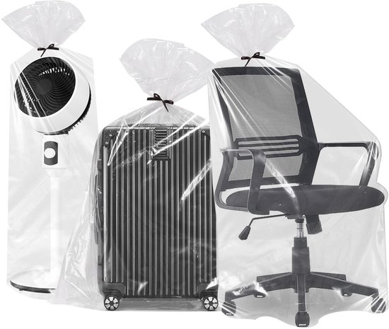 Transparente Aufbewahrungsbeutel – Robust Und Wasserdicht – 3er-pack – Polyethylen – 110 X 90 Cm