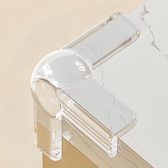 Eckenschoner Für Babytische – Möbeleckenschutz – Schutz Für Kinderzimmer – Weiches, Stoßfestes Pvc – 12 Stück, Transparent