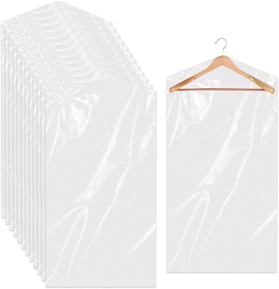 20 Transparente Kleidersäcke – 60 X 90 Cm