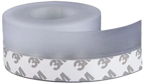 Silikon-dichtungsstreifen – Transparent, Selbstklebend, 10 M, Wasserdicht, Winddicht, Staubdicht (35 Mm Breit)