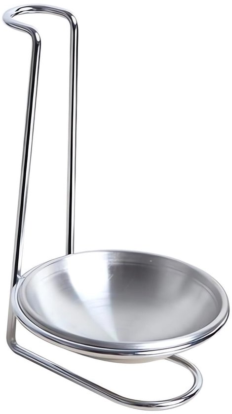 Löffelablage – Küchenhelfer – Spatelhalter – Edelstahl-löffelablage – Spülmaschinenfest – Küchenorganizer – Silber