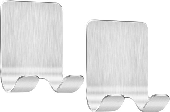2 Rasiererhalter，selbstklebender Rasiererhalter，edelstahl，handtuchhaken Ohne Bohren