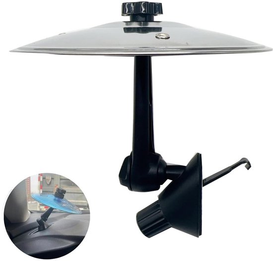 1 Stück Auto-becken-lüftungsschlitz，mini-metall-crash-becken Für Das Armaturenbrett，witziges Musikinstrument-gadget，silber