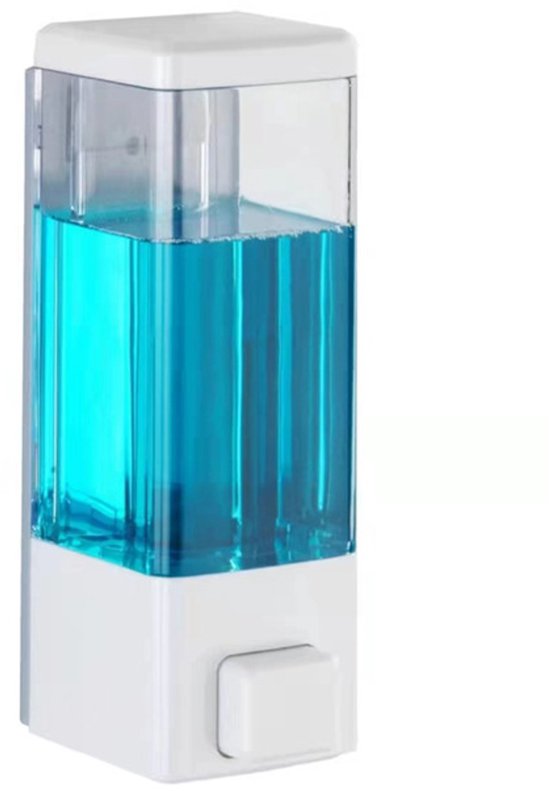 Seifenspender，weiß，hygienisches Wandmodell，für Desinfektionsmittel Und Flüssigseife，350 Ml，5,8 X 18,3 X 7,5 Cm，kunststoff