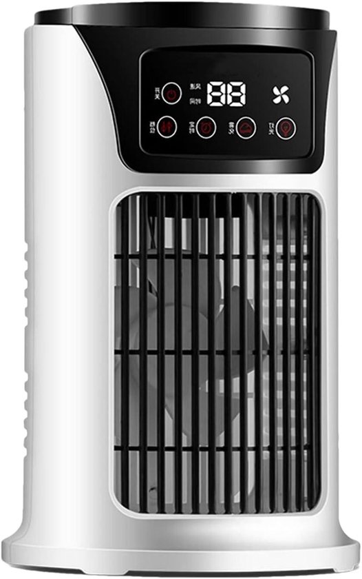Tragbare Klimaanlage – Persönlicher Kühler – Sofortkühlung – Energiesparend – 19,5 Cm – Weiß